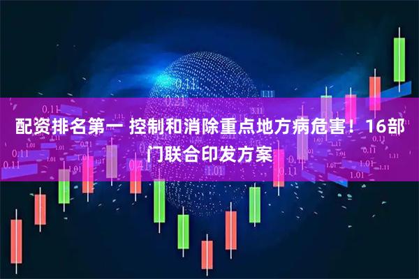 配资排名第一 控制和消除重点地方病危害！16部门联合印发方案